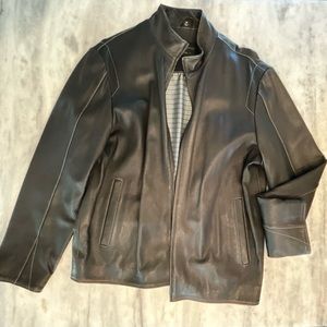 Robert Comstock Men’s Leather Jacket